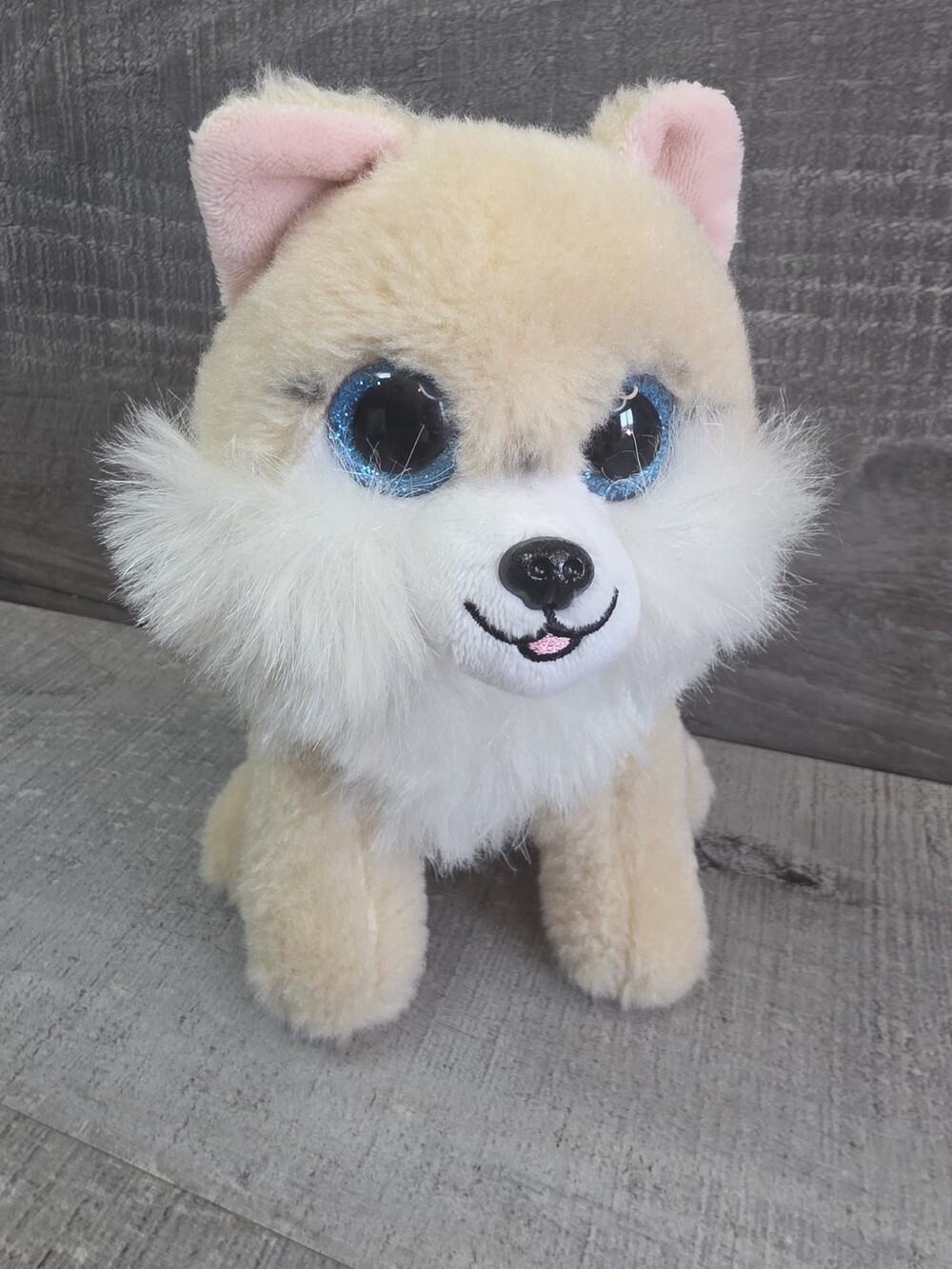 Ty Beanie Boos - HONEYCOMB the Tan Corgi Dog 6" Plush Puppy Toy g59